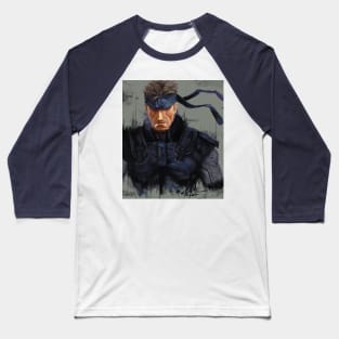 Solid Snake Baseball T-Shirt